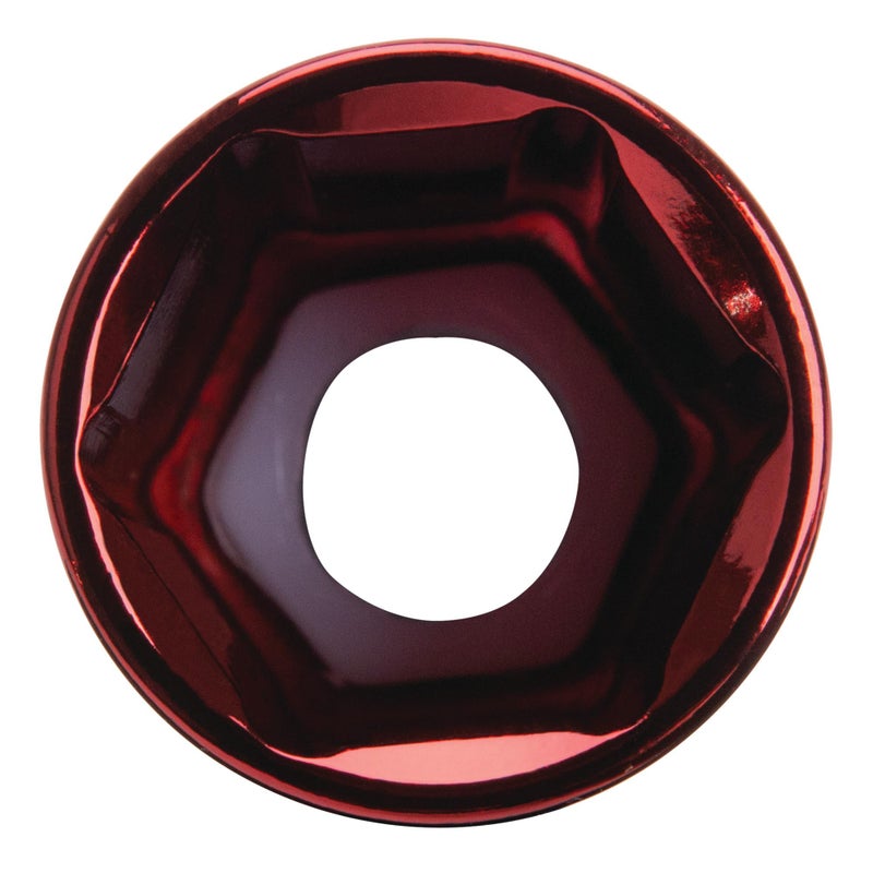 Performance Tool W32925 Performance Tool 1/2-Inch Impact Drive 21mm Thin Wall Socket , Red - Image 4